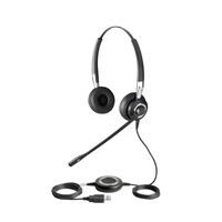 Проводная гарнитура Jabra BIZ 2400 II Duo USB Lync with Bluetooth (2499-823-209) - Продажа и настройка Avaya