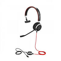 Проводная гарнитура Jabra EVOLVE 40 UC Mono, USB-C (6393-829-289) - Продажа и настройка Avaya, Gigaset, Snom, Yealink.