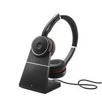 Беспроводная Bluetooth гарнитура Jabra EVOLVE 75 Stereo MS, Charging stand & Link 370 (7599-832-199) - Продажа и настройка Avaya