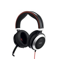 Проводная гарнитура Jabra EVOLVE 80 MS, Stereo, USB-C (7899-823-189) - Продажа и настройка Avaya