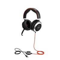 Проводная гарнитура Jabra EVOLVE 80 MS Stereo USB & Jack 3,5 (7899-823-109) - Продажа и настройка Avaya