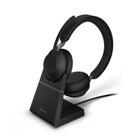 Беспроводная Bluetooth гарнитура Jabra EVOLVE2 65 Link380c MS Stereo Stand Black (26599-999-889) - Продажа и настройка Avaya, Gigaset, Snom, Yealink.