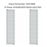 Avaya DESIG LBLS 1616/32B MOD A4 QTY50 700434236 - Продажа и настройка Avaya