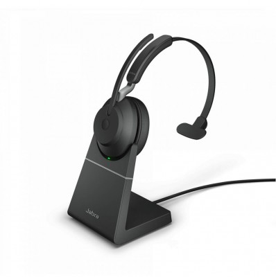 Беспроводная Bluetooth гарнитура Jabra EVOLVE2 65, Link380a MS Mono Stand Black (26599-899-989) - Продажа и настройка Avaya