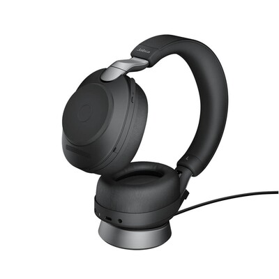 Беспроводная Bluetooth гарнитура Jabra EVOLVE2 85 Link380a MS Stereo Stand Black (28599-999-989) - Продажа и настройка Avaya, Gigaset, Snom, Yealink.