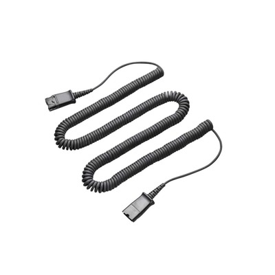 Шнур-удлинитель Plantronics с разъемами QD-QD (38051-03) - Продажа и настройка Avaya, Gigaset, Snom, Yealink.
