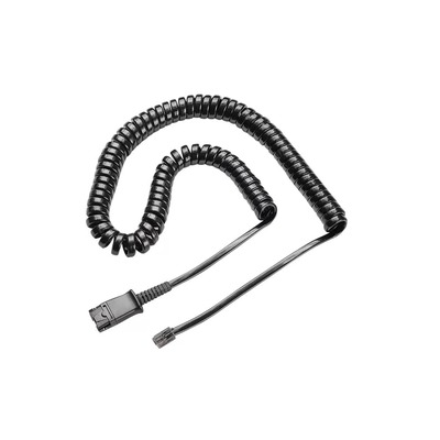 Витой шнур Plantronics QD для подключения гарнитур Н-серии к аппаратам Nortel (Meridian) (26716-01) - Продажа и настройка Avaya, Gigaset, Snom, Yealink.