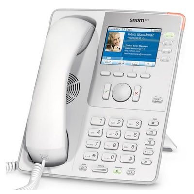 Snom 821 grey SIP телефон с цветным дисплеем 3,5 дюйма - Продажа и настройка Avaya, Gigaset, Snom, Yealink.