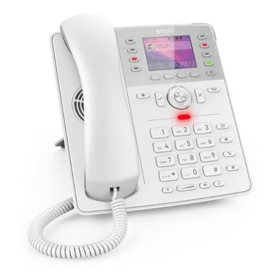 Цветной SIP телефон с поддержкой POE Snom D735 Белый - Продажа и настройка Avaya