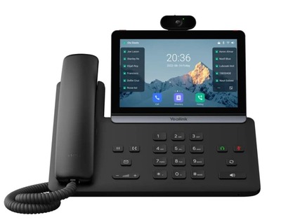Yealink SIP-T88V: SIP телефон с сенсорным экраном и камерой  - Продажа и настройка Avaya, Gigaset, Snom, Yealink.
