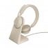 Беспроводная Bluetooth гарнитура Jabra EVOLVE2 65, Link380a MS Stereo Stand Beige (26599-999-988) - Продажа и настройка Avaya